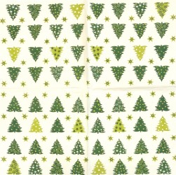 Napkin Christmas trees