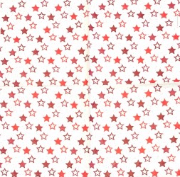 Napkin Stars red