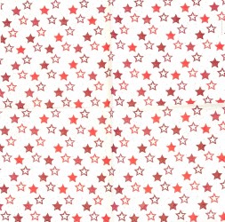 Napkin Stars red