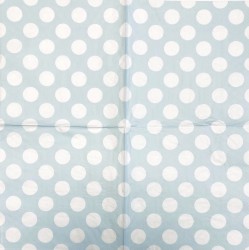 Napkin Dots blue