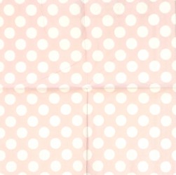 Napkin Dots pink