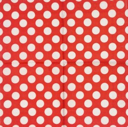 Napkin Dots red