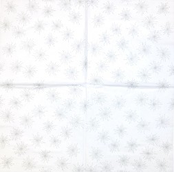 Napkin Plums silver