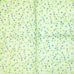 Napkin Dots green