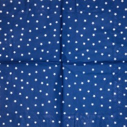Napkin Stars blue