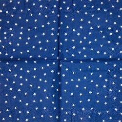 Napkin Stars blue