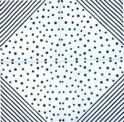 Napkin Dots black