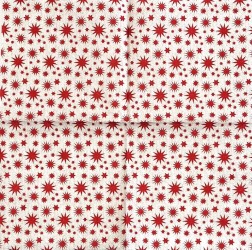 Napkin Stars red