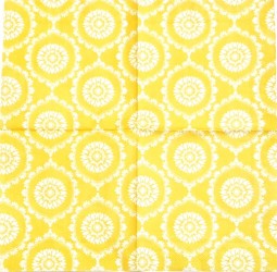 Napkin Ornaments yellow
