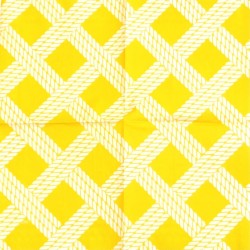 Napkin Ornaments Yellow