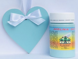 Matt Acrylic Paint Light turquoise (60 ml)