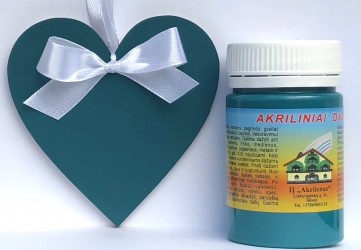 Matt Acrylic Paint Ocean green (60 ml)