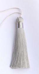 Tassel Grey 8 cm