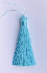 Tassel Light blue 8 cm