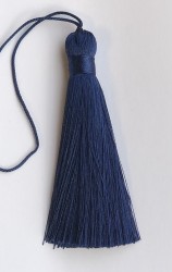 Tassel Dark blue 8 cm