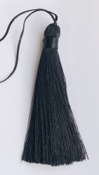 Tassel Black 8 cm