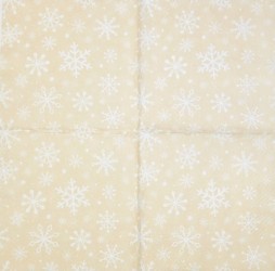 Napkin Snowflakes