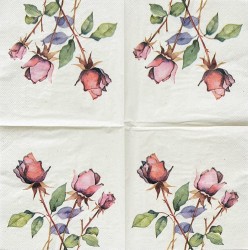 Paper Napkin Roses