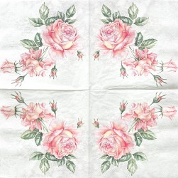 Paper Napkin Roses