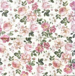 Paper Napkin Roses