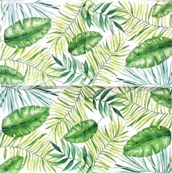 Paper Napkin Leaves