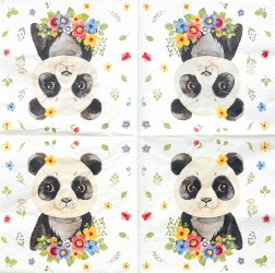 Paper Napkin Panda