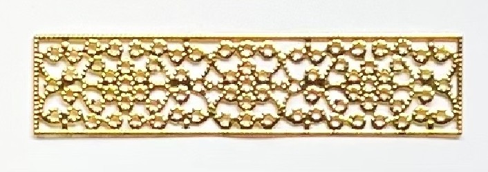 Metalinė plokštelė (auksinė)