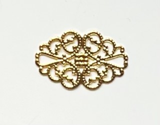 Metal plate (gold)